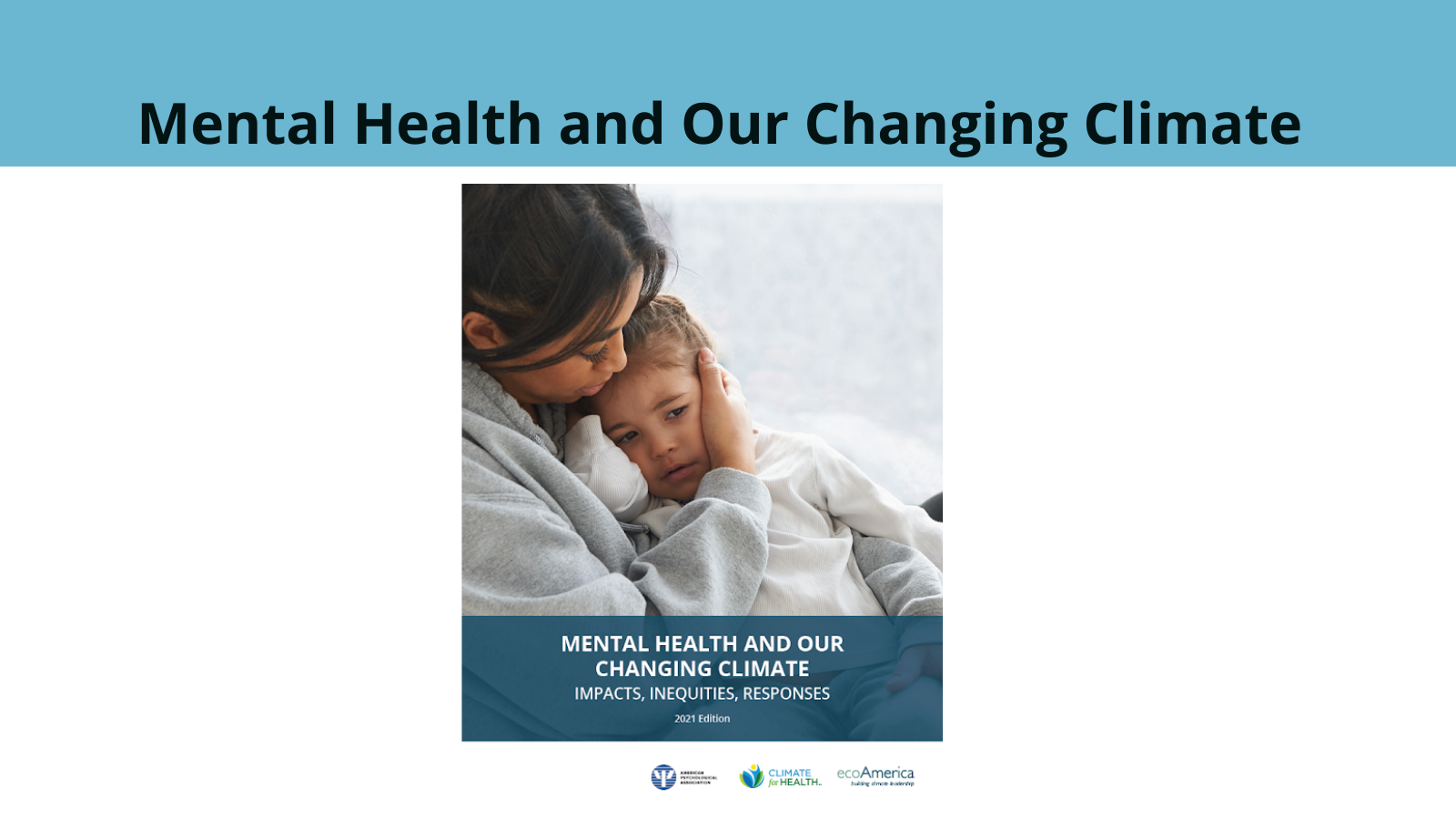 You are currently viewing Mental Health and Our Changing Climate: Urgent need to address mental health effects of climate change